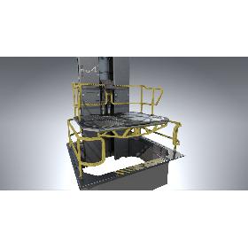 Modular Sci-fi Lift Elevator 3D model